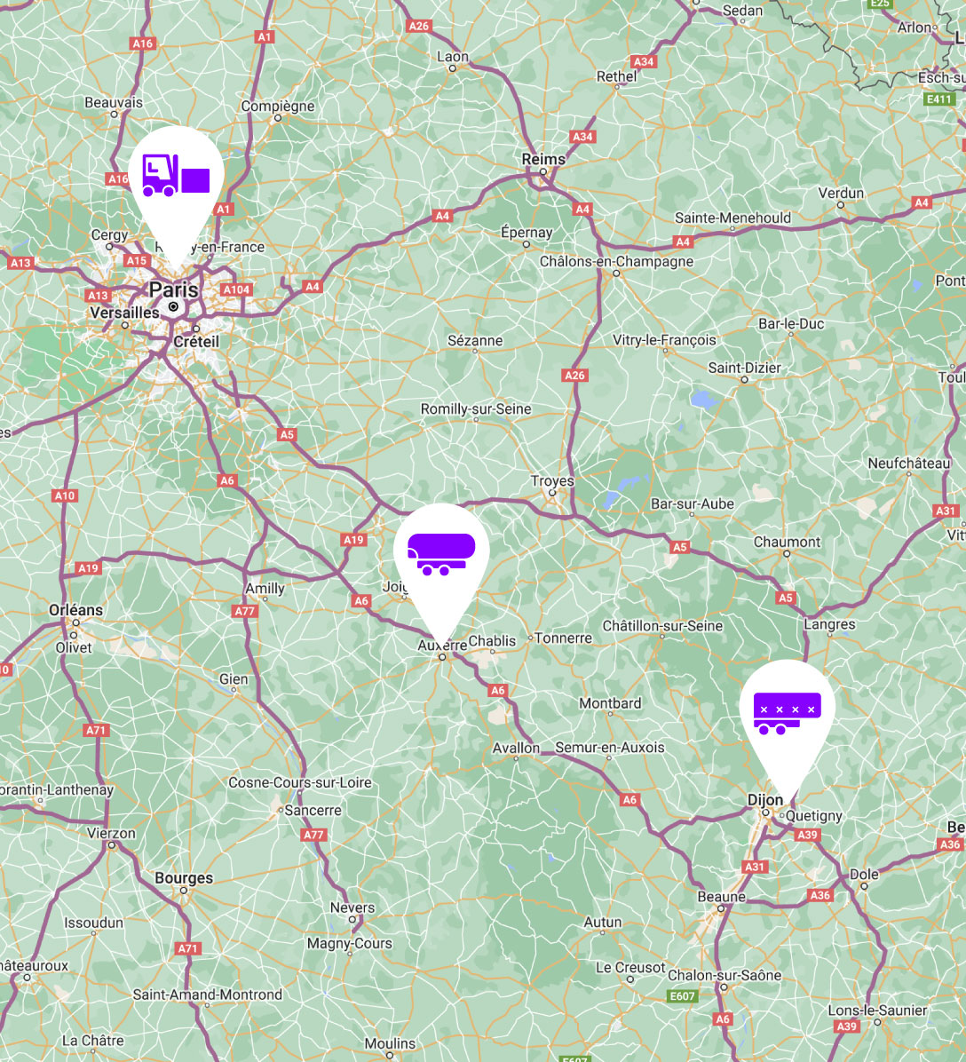 Gélocalisation de vos véhicules ou remorques