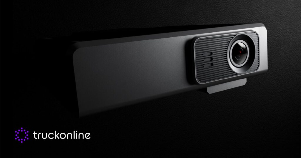 La dashcam de Truckonline est équipée d'une IA
